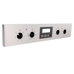 BEDIENBLENDE,INOX,60CM,SET,4K