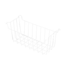 basket, wire, white, 506x210x230mm