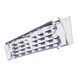 ventilationsgaller, komplett, 7802,591x86,8