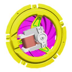 Satz, Kühl-Ventilator, komplett