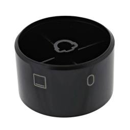 knob, function, black, 5+0