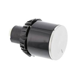 bouton, index, noir,