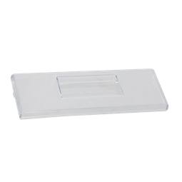 front panel, Box freezer, neutral, 7902, H153.5mm