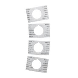 programme plate,knob,adhesive,DA,NO,FI,SV