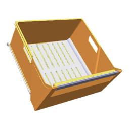 groentenbak, rol, neutraal, 7902,490x247mm