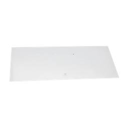 front glass,upper,white,90cm ELX