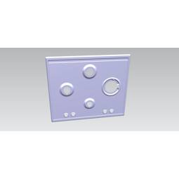 work top, inox, Electrolux, 594x510mm
