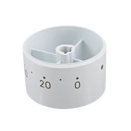 knob, timer, white, 0-120'