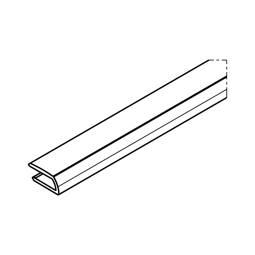 list kant-, hylla glas-, front, 516mm