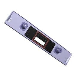 BEDIENBLENDE,INOX,60CM,LUX,2K