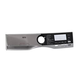 control panel, silver, AEG