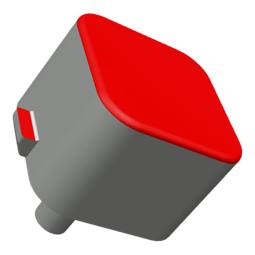 button, water level