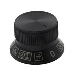 knob, function, black, 10+0