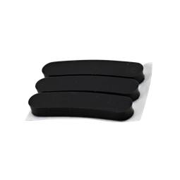 rubber foot, black