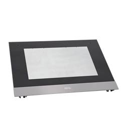 vetro frontale, inox, AEG, 594x464mm