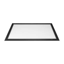 door glass, inner, 824x402mm