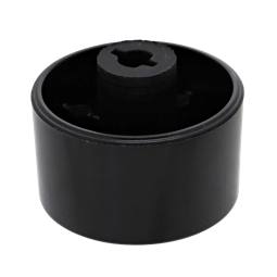 bouton, noir,