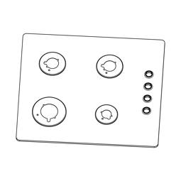 ARBEITSPLATTE,INOX,ELECTROLUX,