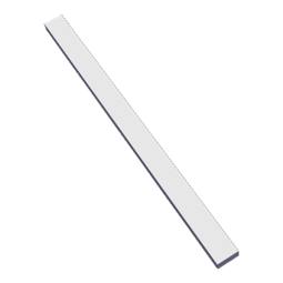 front panel, without, support, 598x40white ELX
