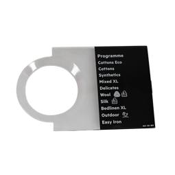 programme plate,knob,adhesive,EN