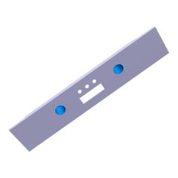 control panel, white
