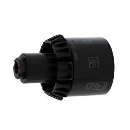 knob, function, black, 6+0