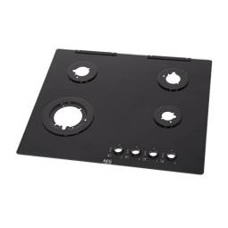 work top, black, AEG, 590x520mm