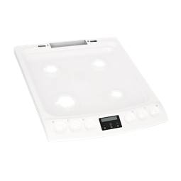 ARBEITSPLATTE,WEISS,55CM