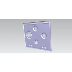 work top, inox, Electrolux, 594x510mm