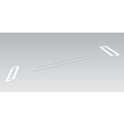 GLASBLENDE,SATZ,SCHWARZ,380X89