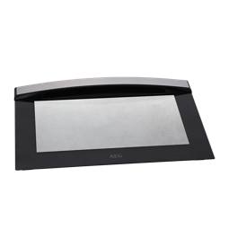 front glass,inox,AEG,592x330mm,TO