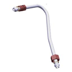 gas pipe, front, left
