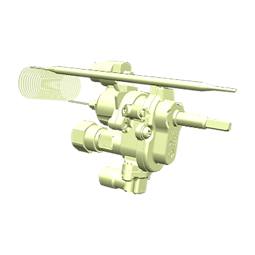 thermostat, gas oven, 2-ways