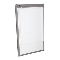 refrigerator door, assembly, inox, 1152x720