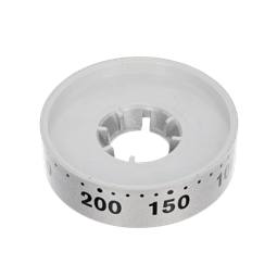 plaque indicatrice,thermostat,inox,0-275