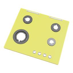 work top, white, AEG, 590x520mm