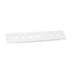 control panel, white
