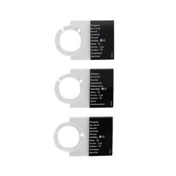programme plate,knob,adhesive,DA,NO,FI