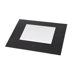 front glass, black, 594x463mm