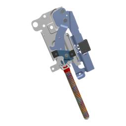 door hinge, left,