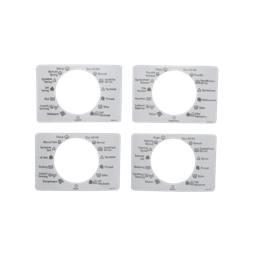 programme plate,knob,adhesive,SV,DA,NO,FI