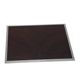 cooking top with frame, inox, AEG, 576x516mm