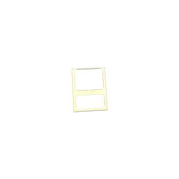 front frame, black,