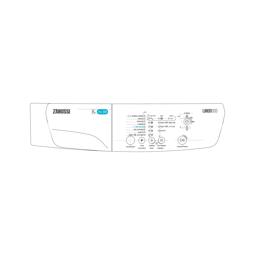 control panel, white, Zanussi