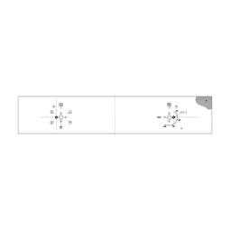 BEDIENBLENDE,INOX,60CM,2K