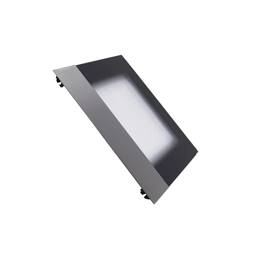 Oven Outer Door Glass - Stainless Steel (592 x 464mm)
