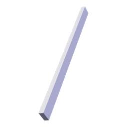 front panel, without, support, 598x40 AEG white