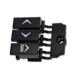 button, left, black,