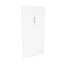 Montering med vit kylskåpslucka - 1200x595mm