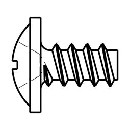 wkręt, elektronika, 3,5x9,5 PZ